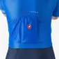 Castelli Climber's A/C Fietsshirt Korte Mouwen Blauw Heren