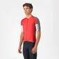 Castelli Entrata 6 Fietsshirt Korte Mouwen Rood/Grijs/Wit Heren