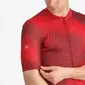 Castelli Vortice Fietsshirt Korte Mouwen Rood Heren