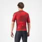Castelli Vortice Fietsshirt Korte Mouwen Rood Heren