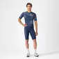 Castelli Vortice Fietsshirt Korte Mouwen Blauw Heren