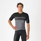 Castelli Simbolo Fietsshirt Korte Mouwen Grijs/Zwart Heren
