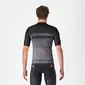 Castelli Simbolo Fietsshirt Korte Mouwen Grijs/Zwart Heren