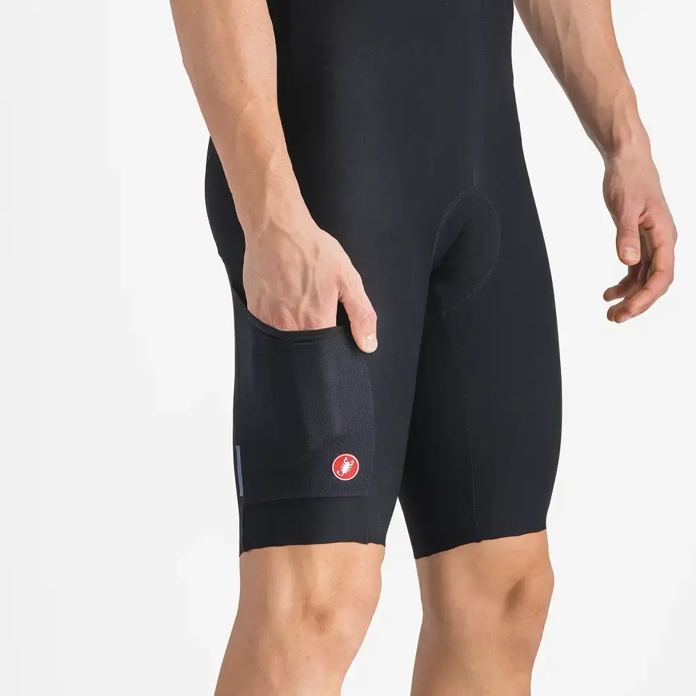 Castelli Unlimited Endurance Fietsbroek Kort Zwart Heren