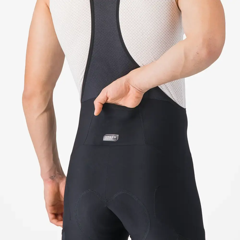 Castelli Unlimited Endurance Fietsbroek Kort Zwart Heren