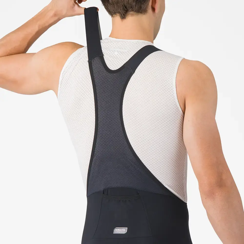 Castelli Unlimited Endurance Fietsbroek Kort Zwart Heren