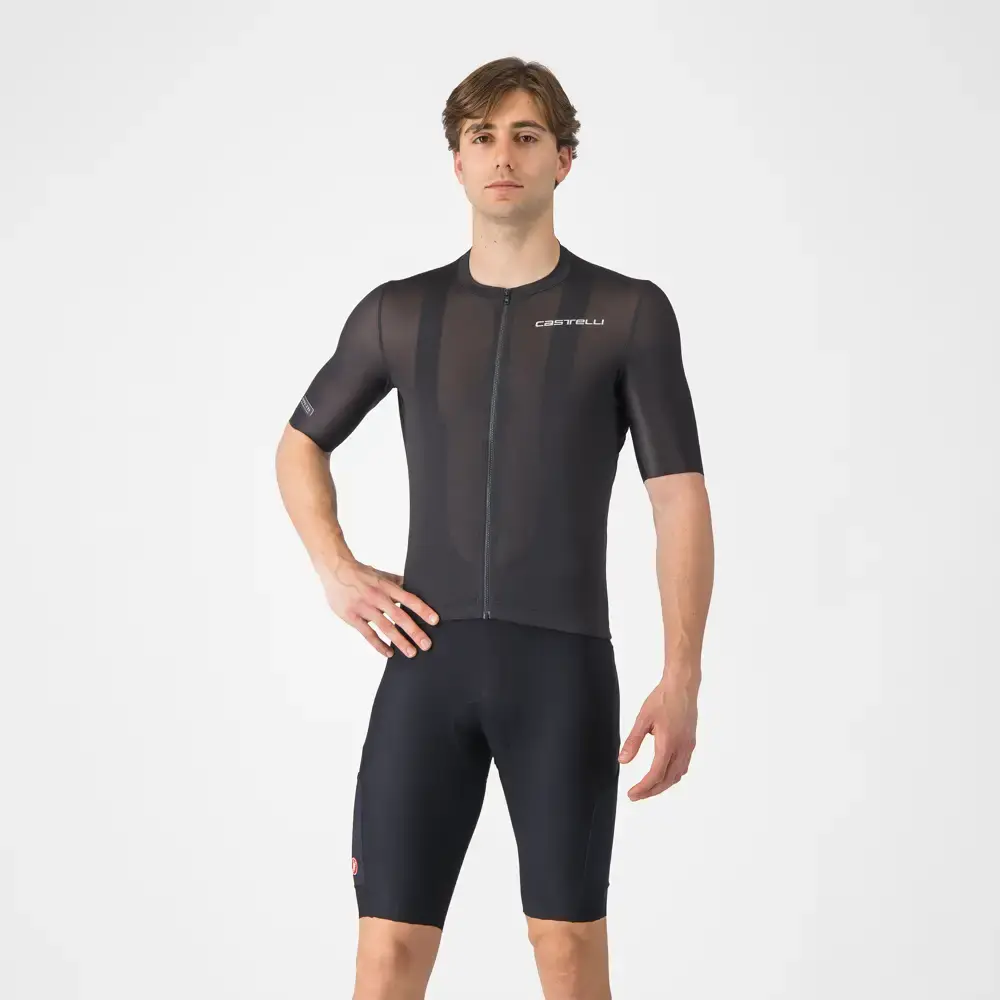Castelli Unlimited Endurance Fietsbroek Kort Zwart Heren