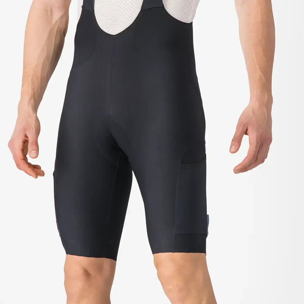 Castelli Unlimited Endurance Fietsbroek Kort Zwart Heren