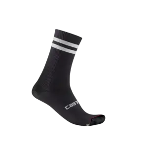 Castelli Originale 18 Fietssokken Zwart/Wit