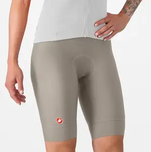 Castelli Prima 2 Fietsbroek Kort Zonder Bretels Lichtgrijs Dames
