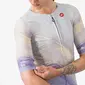 Castelli Aero Pro 8S Fietsshirt Korte Mouwen Paars/Multi Dames