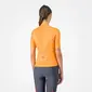 Castelli Fantasia Fietsshirt Korte Mouwen Oranje Dames