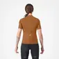 Castelli Libera 2 Fietsshirt Korte Mouwen Bruin Dames