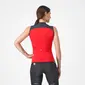 Castelli Sole Fietsshirt Zonder Mouwen Rood/Blauw Dames