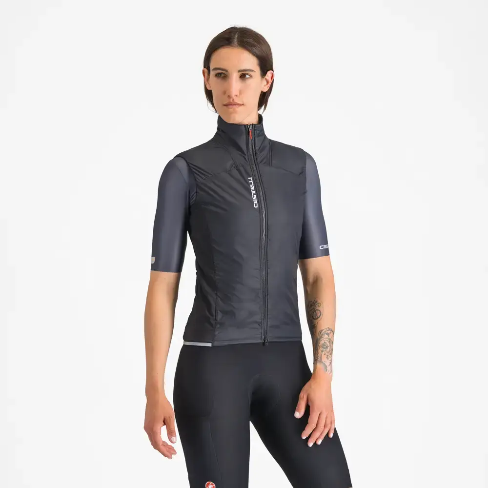 Castelli Fly Direct Windvest Zwart Dames