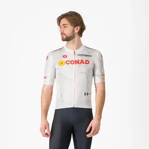 Castelli #GIRO108 Competizione 3 Fietsshirt Korte Mouwen Wit Heren