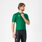 Castelli Vintage Giro D'Italia Fietsshirt Korte Mouwen Groen Heren