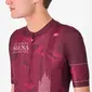 Castelli #GIRO Siena Fietsshirt Korte Mouwen Donkerrood Heren