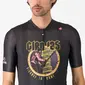 Castelli #GIRO Highway To Rome Fietsshirt Korte Mouwen Zwart Heren