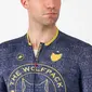 Castelli Espresso Wolfpack 1000 Victory Fietsshirt Korte Mouwen Blauw Heren