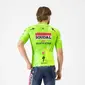 Castelli Competizione 3 Visibility 25 Fietsshirt Korte Mouwen Geel Heren