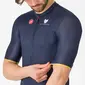 Castelli Competizione 3 Wolfpack Classic Fietsshirt Korte Mouwen Blauw Heren