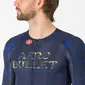 Castelli Aero 8S Remco Aero Bullet 8S Fietsshirt Korte Mouwen Blauw/Goud Heren