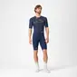 Castelli Aero 8S Remco Aero Bullet 8S Fietsshirt Korte Mouwen Blauw/Goud Heren