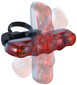 Cateye Achterlicht LD610 Rood