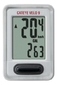 Cateye Velo 9 VL820 GPS Fietscomputer met Draad Wit