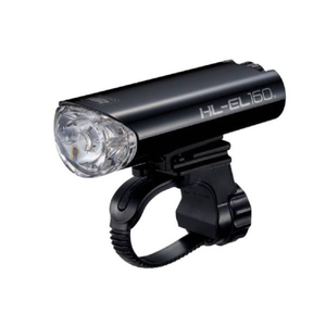 Cateye EL160 LED BATT Stuur Koplamp Zwart
