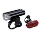 Cateye EL160 en OMNI 5 LED Verlichtingsset Zwart