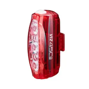 Cateye VIZ450 II LD821 USB Achterlicht Zwart