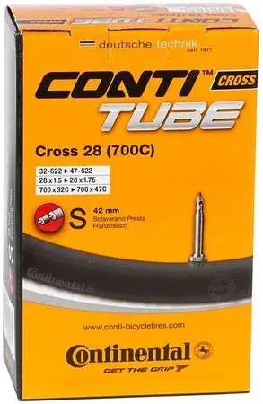 Continental Cyclocross Binnenband Presta Ventiel