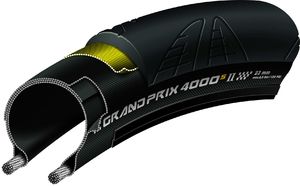 Continental Grand Prix 4000S II Race Vouwband Zwart