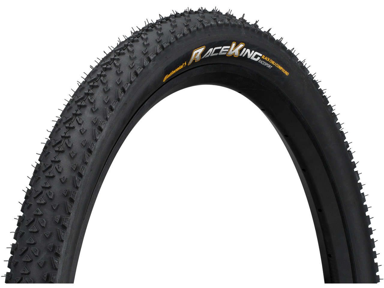 Continental Race King RaceSport 2.2 MTB Vouwband Zwart