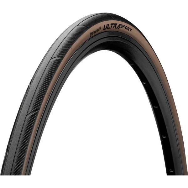 Continental Ultra Sport III Performance Racefiets Band Zwart/Bruin