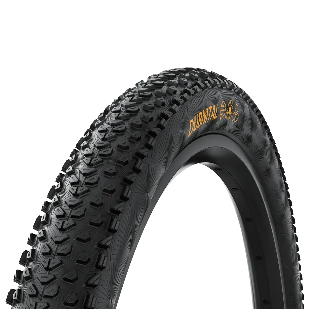 Continental Dubnital Race Rapid MTB Vouwband Zwart/Zwart