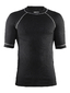 Craft Be Active Ondershirt Korte Mouwen Zwart Heren