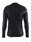 Craft Be Active Extreme Thermoshirt Lange Mouwen Platinum/Zwart Heren