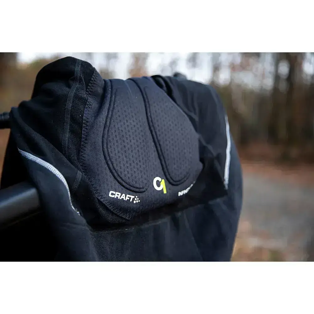 Craft Verve Glow Fietsbroek Lang Zwart/Reflectie Heren