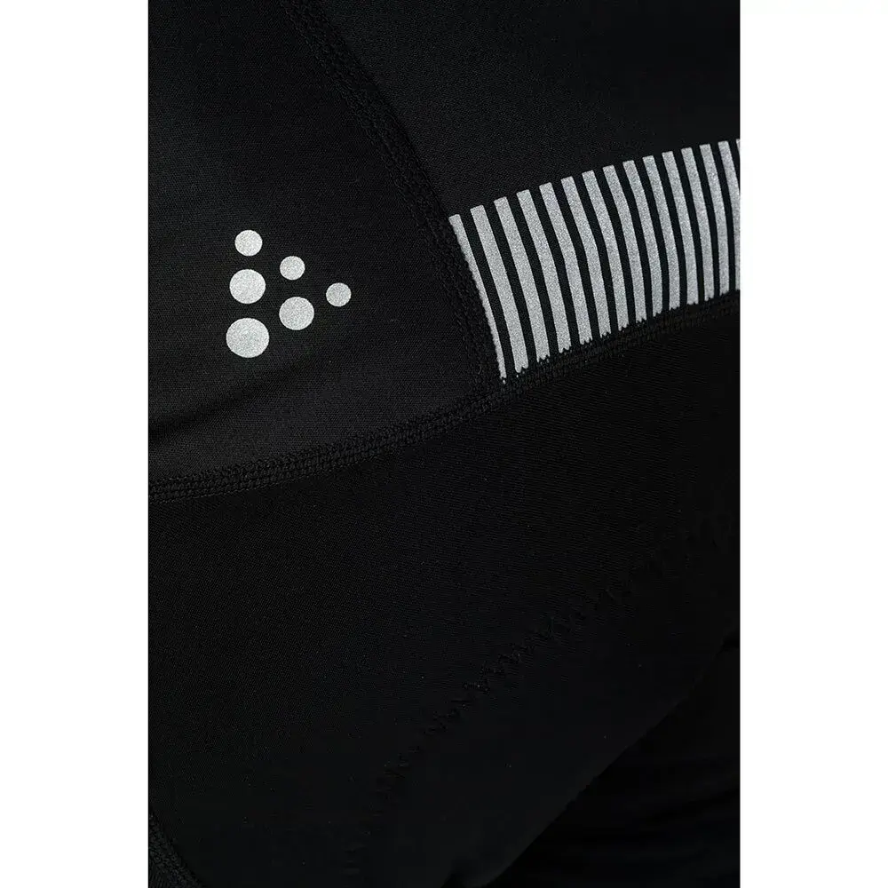 Craft Verve Glow Fietsbroek Lang Zwart/Reflectie Heren