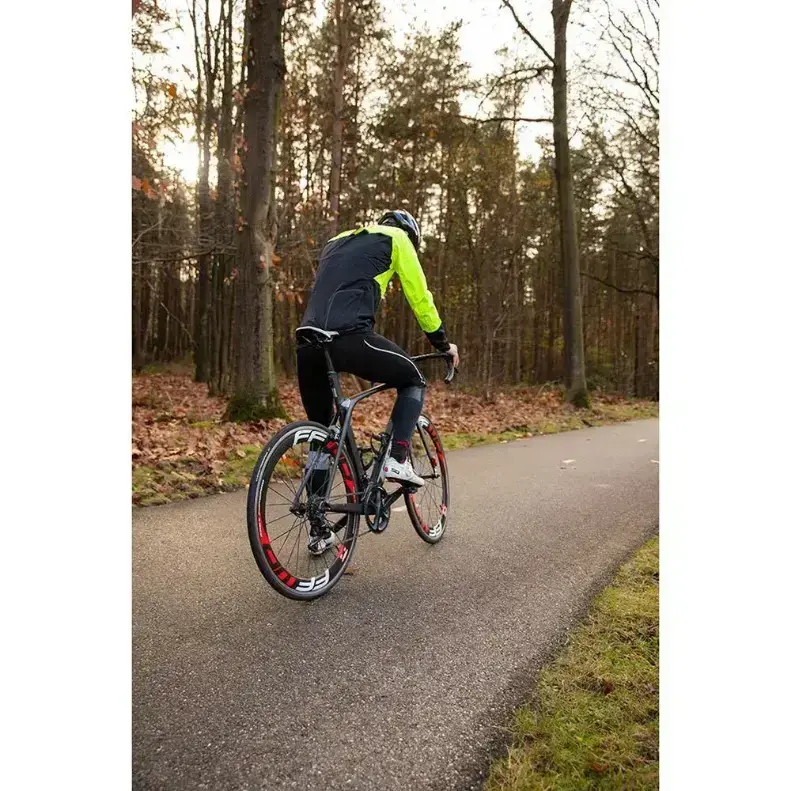 Craft Verve Glow Fietsbroek Lang Zwart/Reflectie Heren