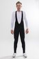 Craft Ideal Pro Wind Fietsbroek Lang Met Zeem en Bretels Zwart Heren