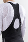 Craft Ideal Pro Wind Fietsbroek Lang Met Zeem en Bretels Zwart Heren