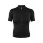 Craft Core Essence Fietsshirt Korte Mouwen Zwart/Zwart Dames