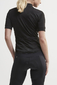 Craft Core Essence Fietsshirt Korte Mouwen Zwart/Zwart Dames