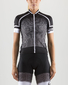 Craft Empress Fietsshirt Korte Mouwen Zwart/Wit Dames