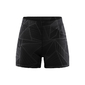 Craft Eaze Hardloopbroek Kort Zwart/Grijs Dames