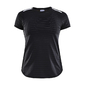 Craft Breakaway Two Hardloopshirt Korte Mouwen Zwart Dames